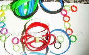 硅橡胶制品 硅橡胶手环、硅胶介子_橡胶塑料